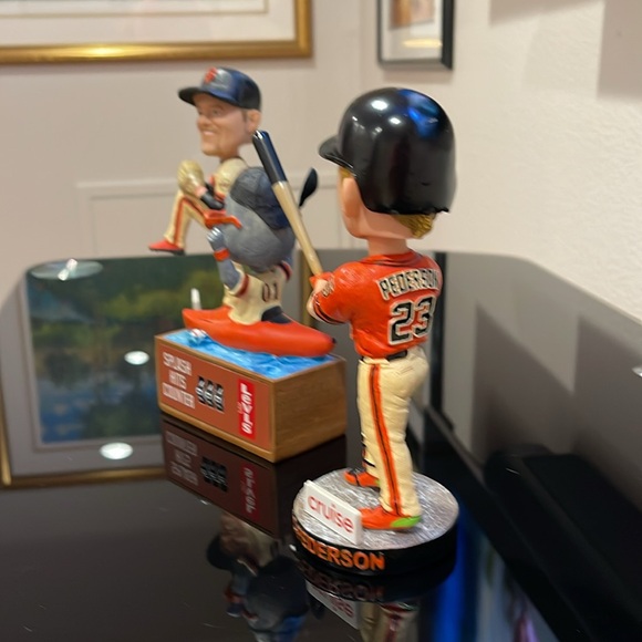 San Francisco Giants 2023 Logan Webb Lou Seal Splash Hit Counter Bobblehead SGA - Picture 3 of 6